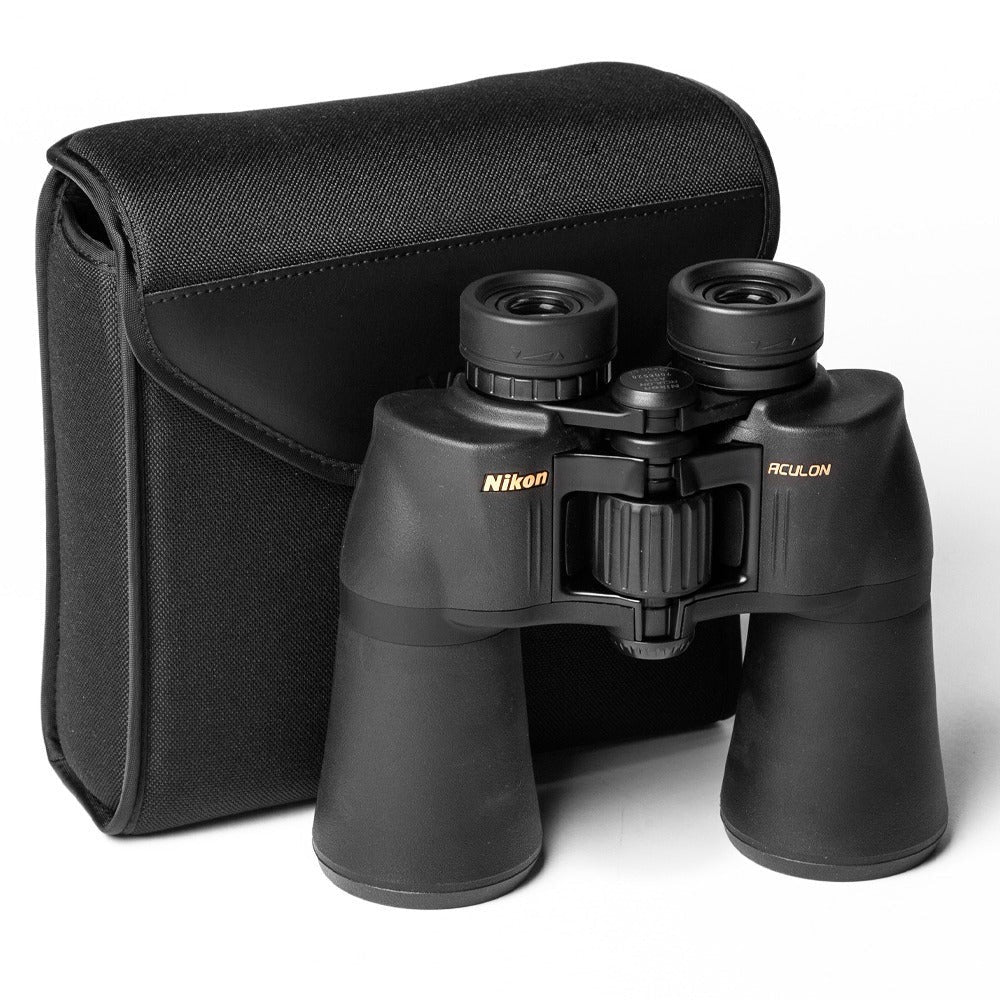 Nikon ACULON A211 16x50 Binoculars, Multicoated Eco-Glass (Black) (Certified Refurbished)