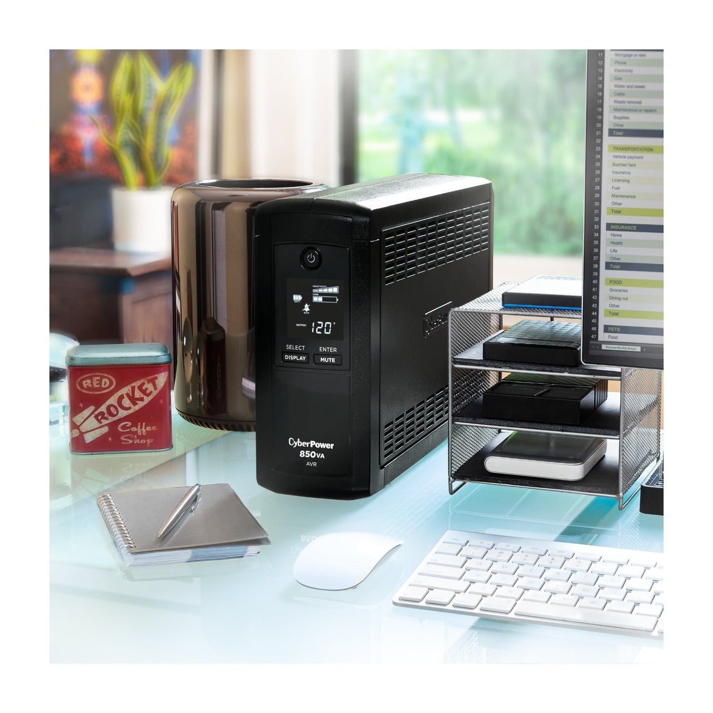 CyberPower CP850AVRLCD Intelligent LCD 850 VA UPS Systems