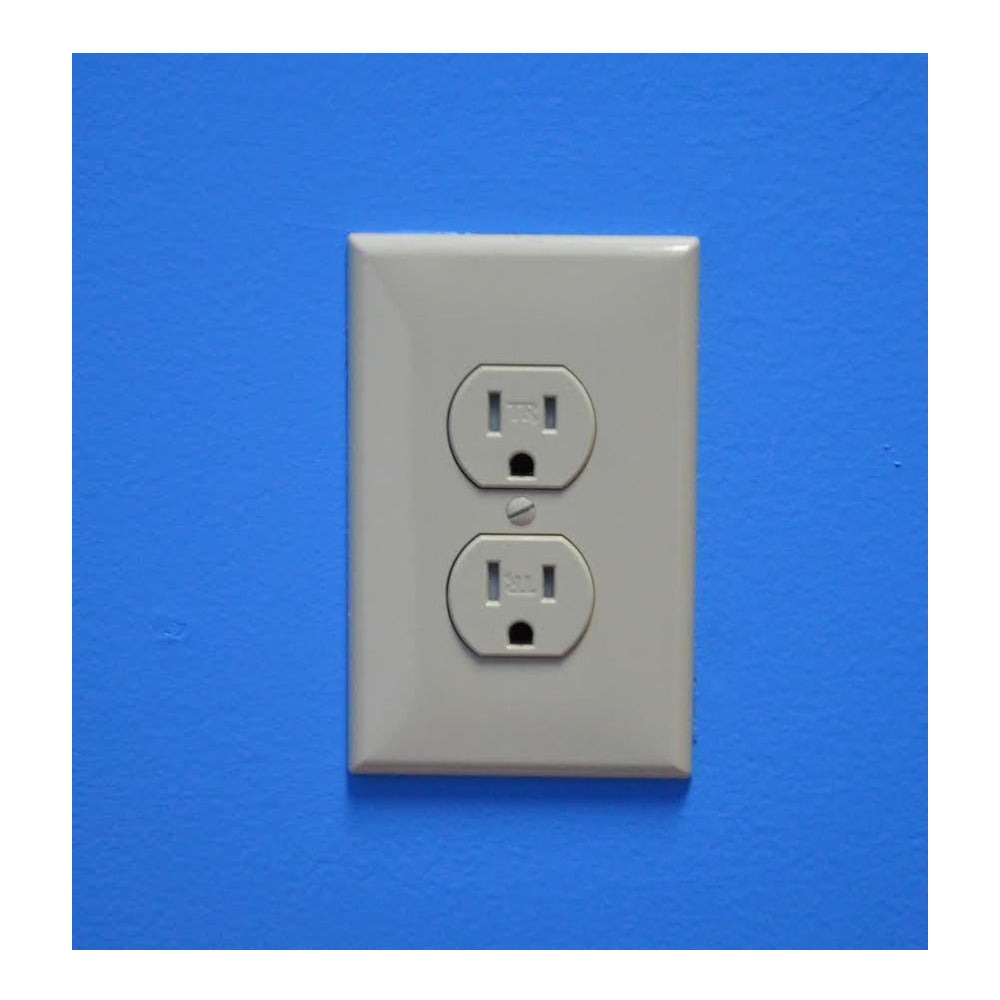 Mini Gadgets Bush Baby Hardwired Wall Outlet with Wi-Fi Hidden Camera (White)