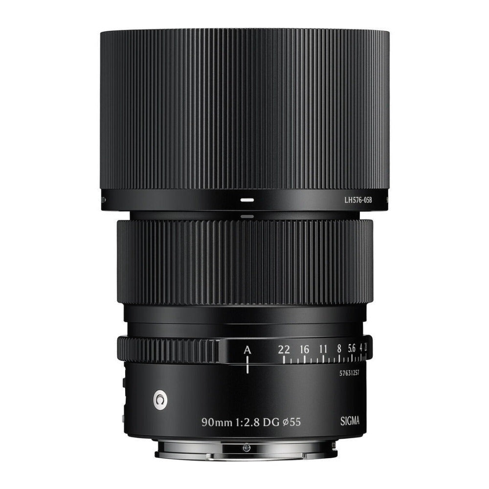 Sigma 90mm F2.8 DG Full-Frame Contemporary Lens with Manual Aperture Ring (Black, Sony E Mount)
