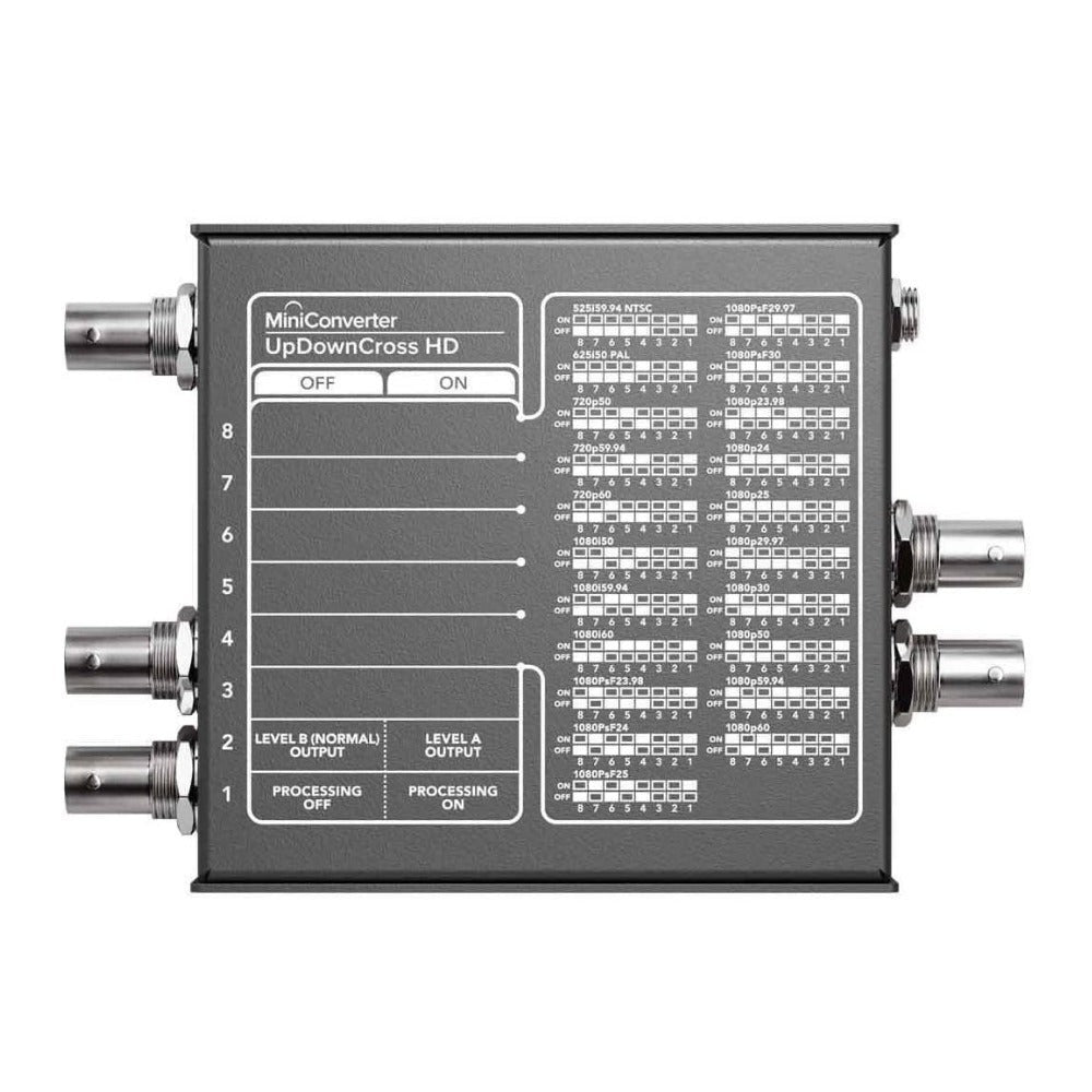Blackmagic Design Mini Converter UpDownCross HD Bundle with SDI Video Cables