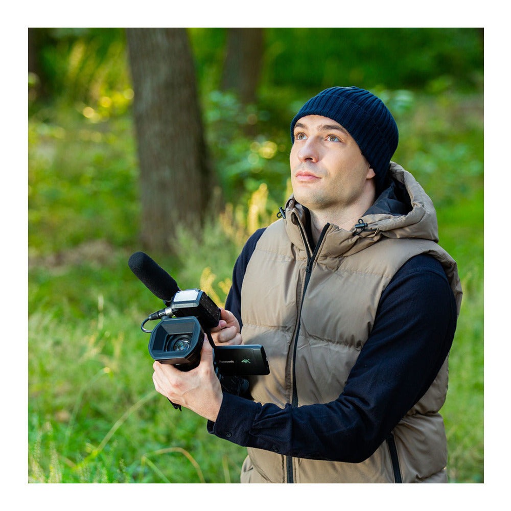 Panasonic HC-X2000 4K Pro Camcorder (Black) with 128GB SD Card and Koah Weatherproof Case