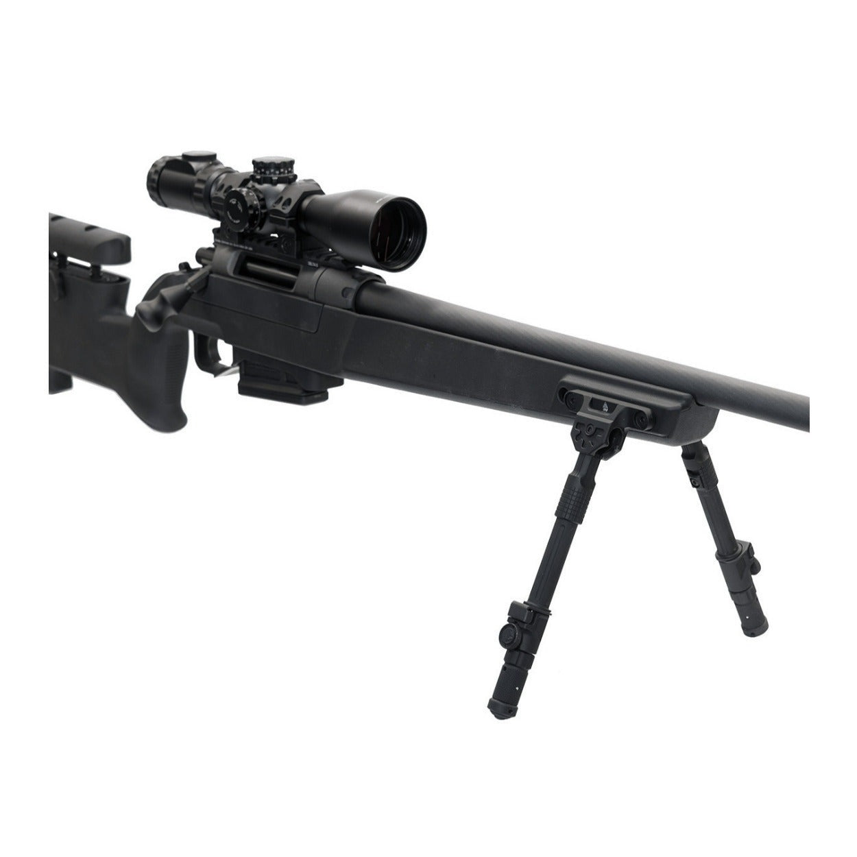 UTG Recon Flex II Matte Black Bipod for M LOK Handguards with Foldable Design