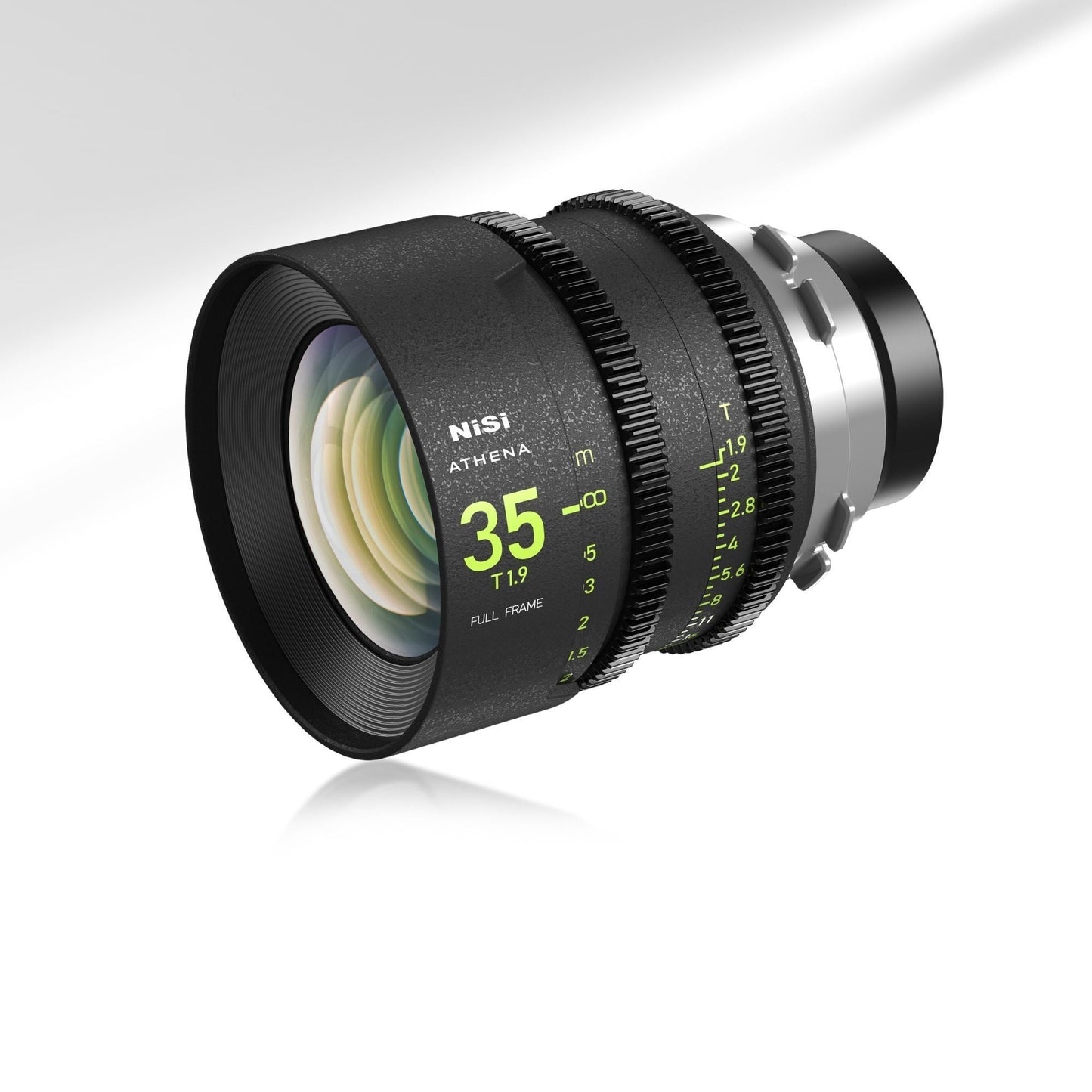 NiSi 35mm ATHENA PRIME Full Frame Cinema Lens T1.9 with Fluorescent Focal Scale (PL Mount) Bundle