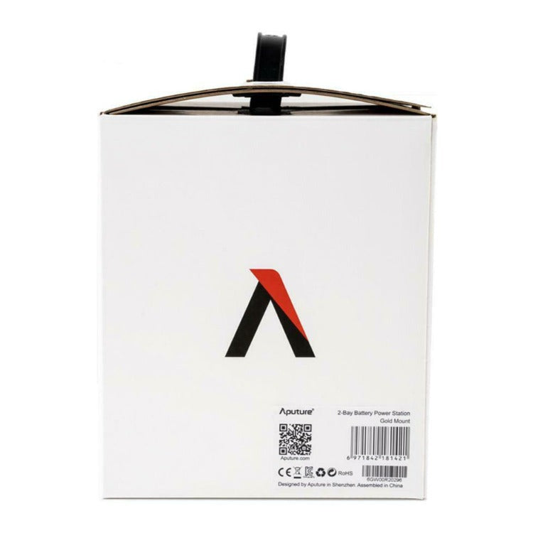 Aputure 2-Bay Battery Power Station (Gold Mount)