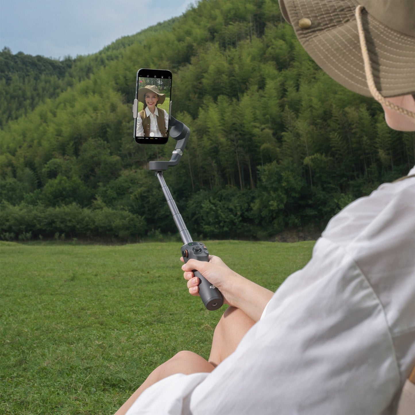 DJI Osmo Mobile 6 3-Axis Stabilization Smartphone Gimbal with Care Refresh 2-Year Plan Card Bundle
