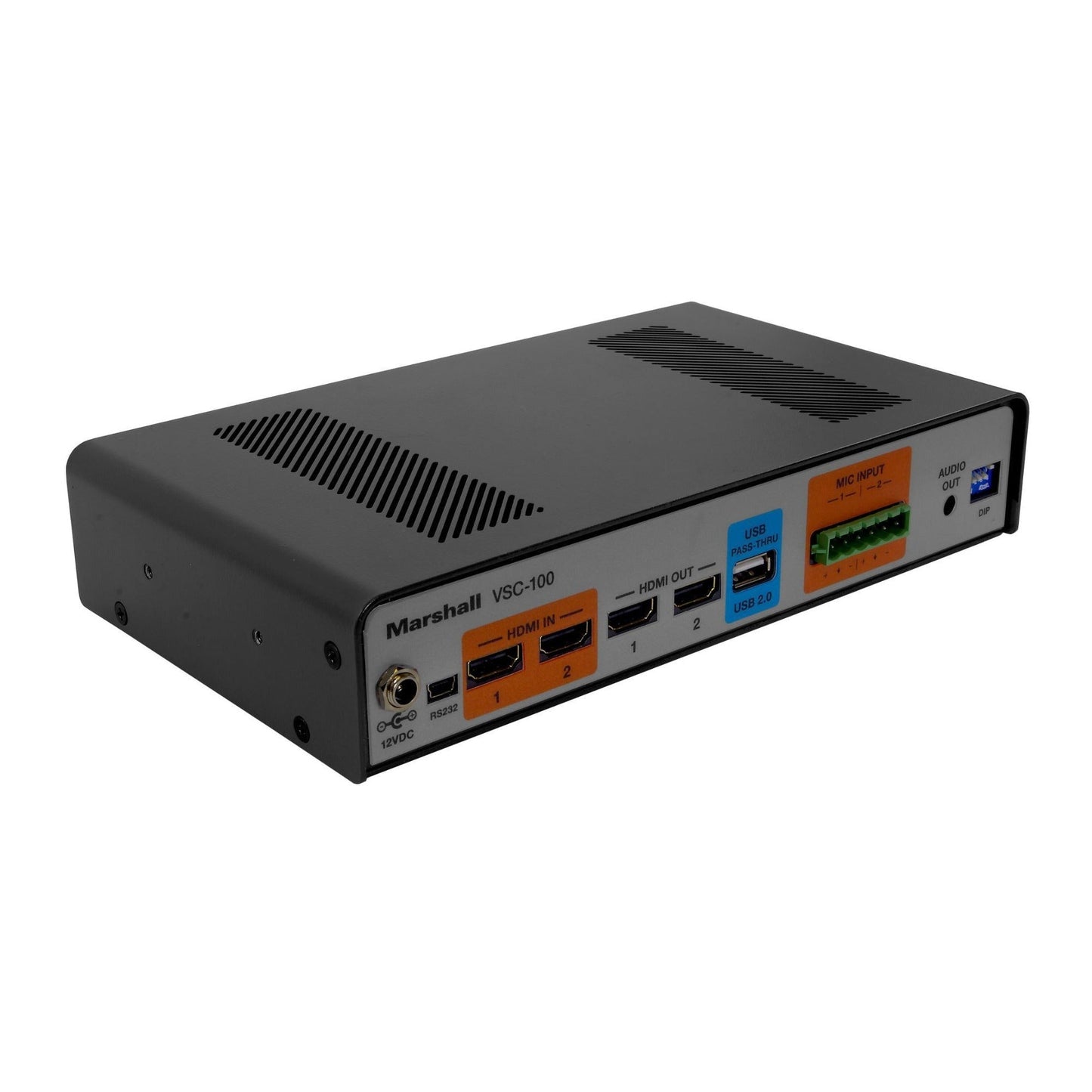 Marshall Electronics AV Consolidator Bridge with Dual HDMI and USB Pass-Through