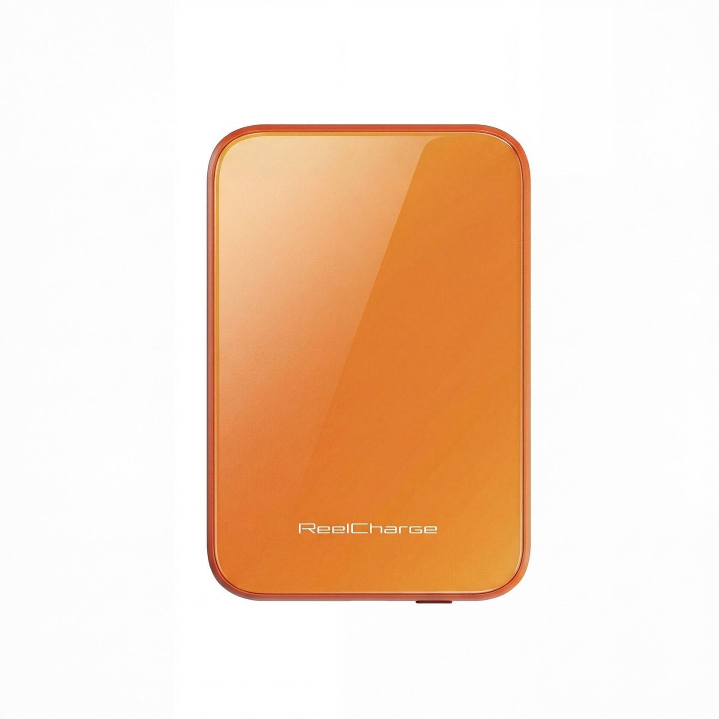 ReelCharge ReelSafe 5,000 mAh Glass Power Bank (Orange)