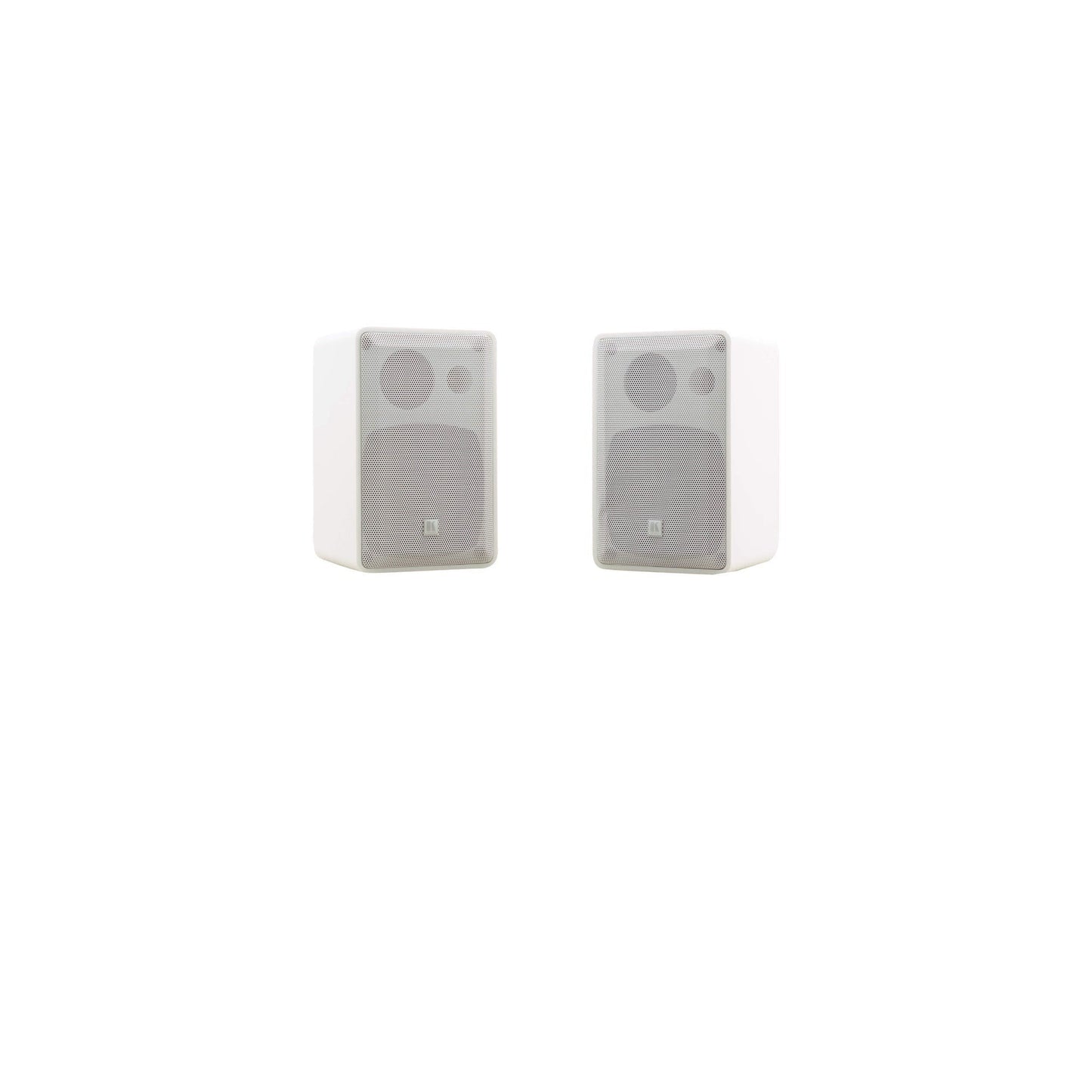 Kramer Galil 4-O 4-Inch Two Way On-Wall Speakers with 70V 100V Multi Tap Transformer (Pair, White)