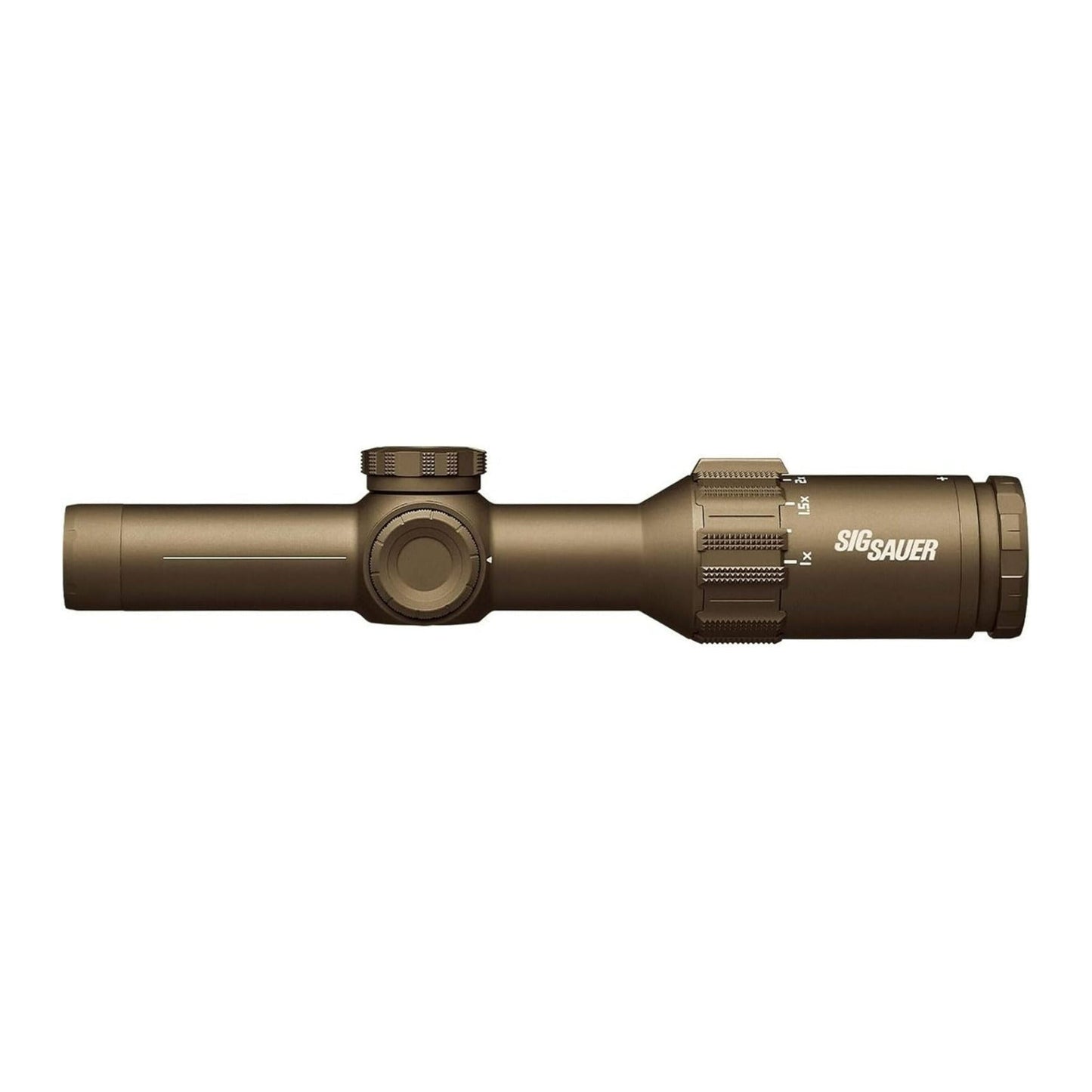 SIG SAUER TANGO6T Scope with 6x Zoom, Illuminated Reticle, and Waterproof Body (Flat Dark Earth)