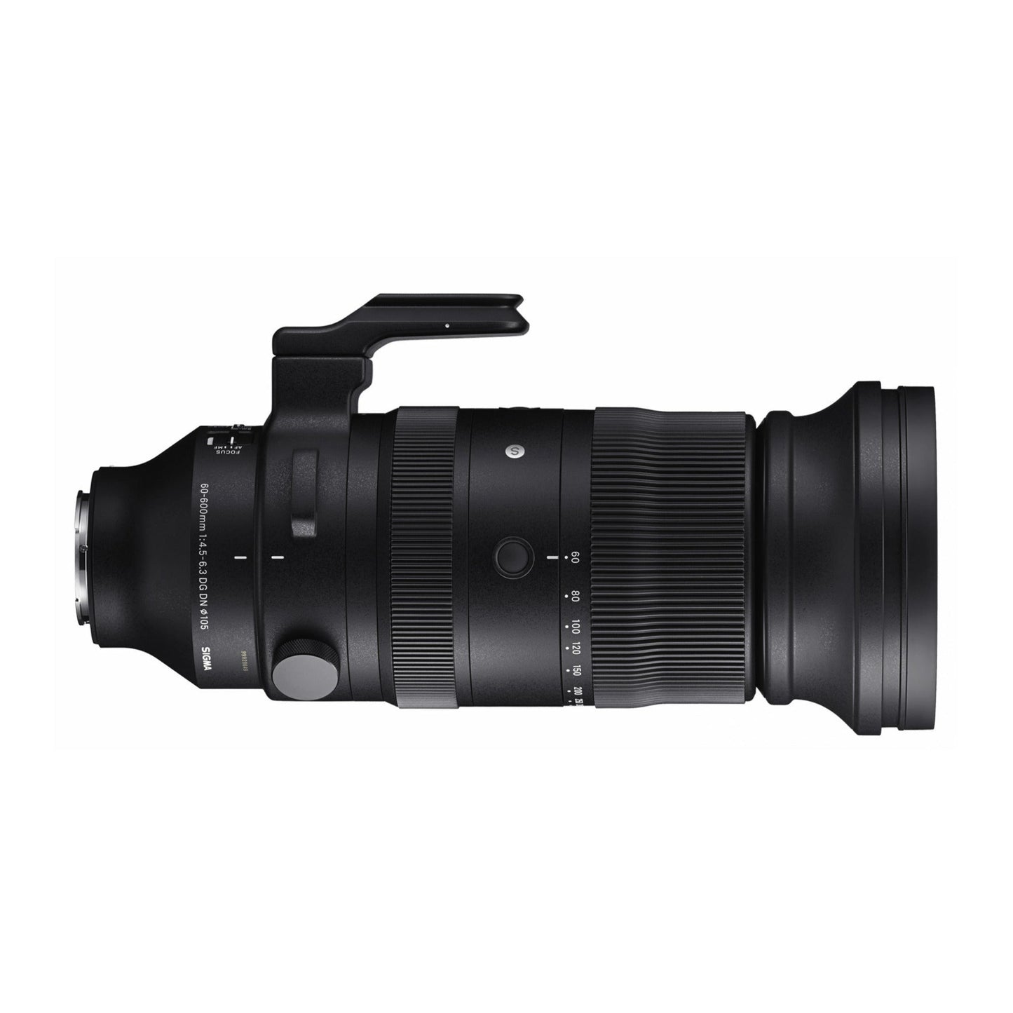 Sigma 60-600mm F4.5-6.3 DG DN OS Sports Lens for Sony E Mount with 1 TB Hard Drive, Lens Hood Bundle
