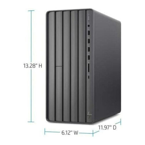 HP Envy TE01 Desktop PC, 12th Gen Intel Core i7-12700F, 32GB RAM, 1TB SSD, NVIDIA GTX 1660 6GB (Certified Refurbished)