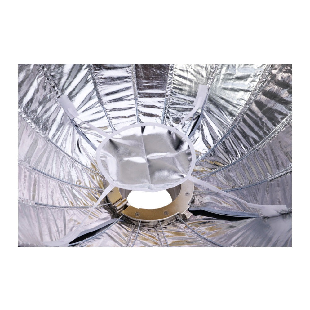 amaran COB 200x S Bi-Color LED Monolight with Light Dome Mini III and Accessory Kit