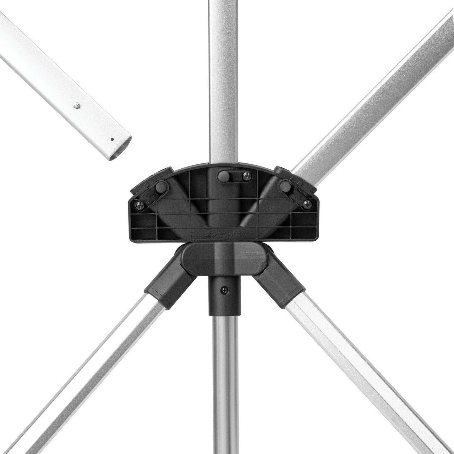 Westcott X-Drop Pro Wrinkle-Resistant 8 x 13 Feet Backdrop (High-Key White)