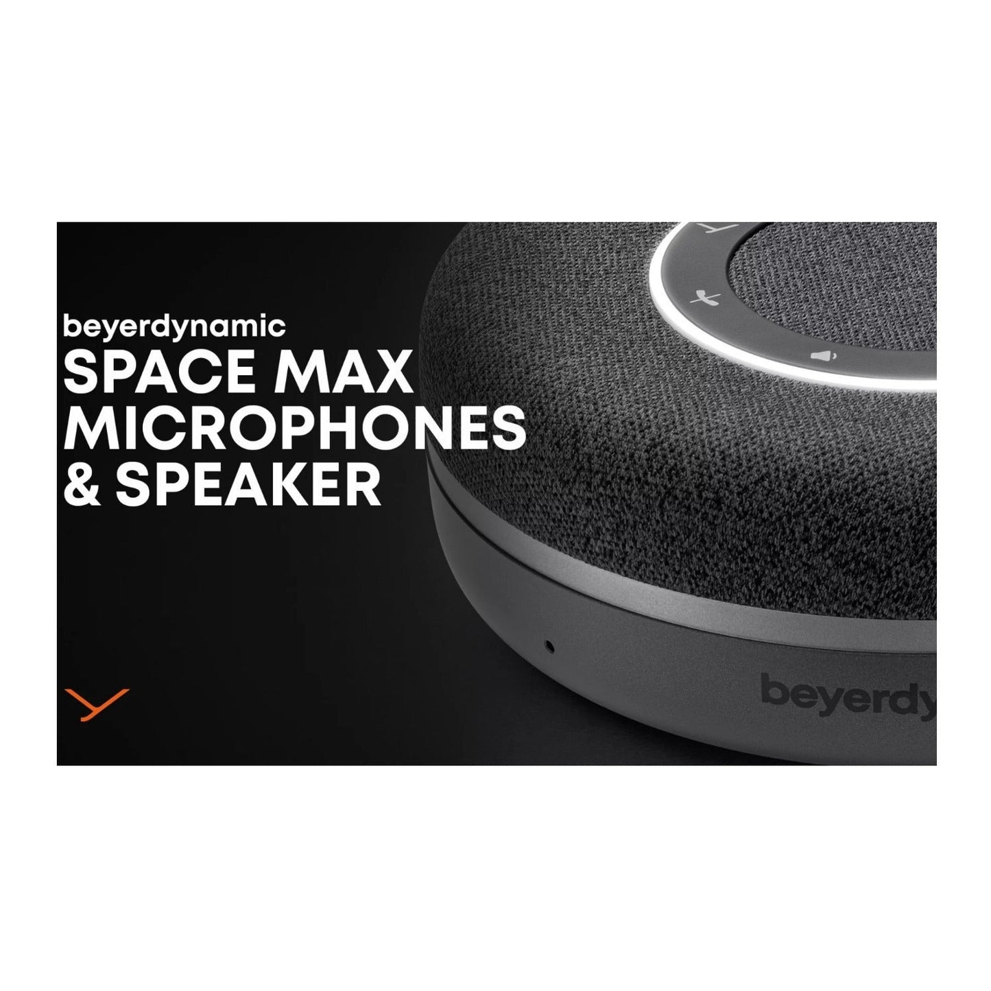 Beyerdynamic Space Max Wireless Bluetooth Maximum Sound Quality Speakerphone (Charcoal)