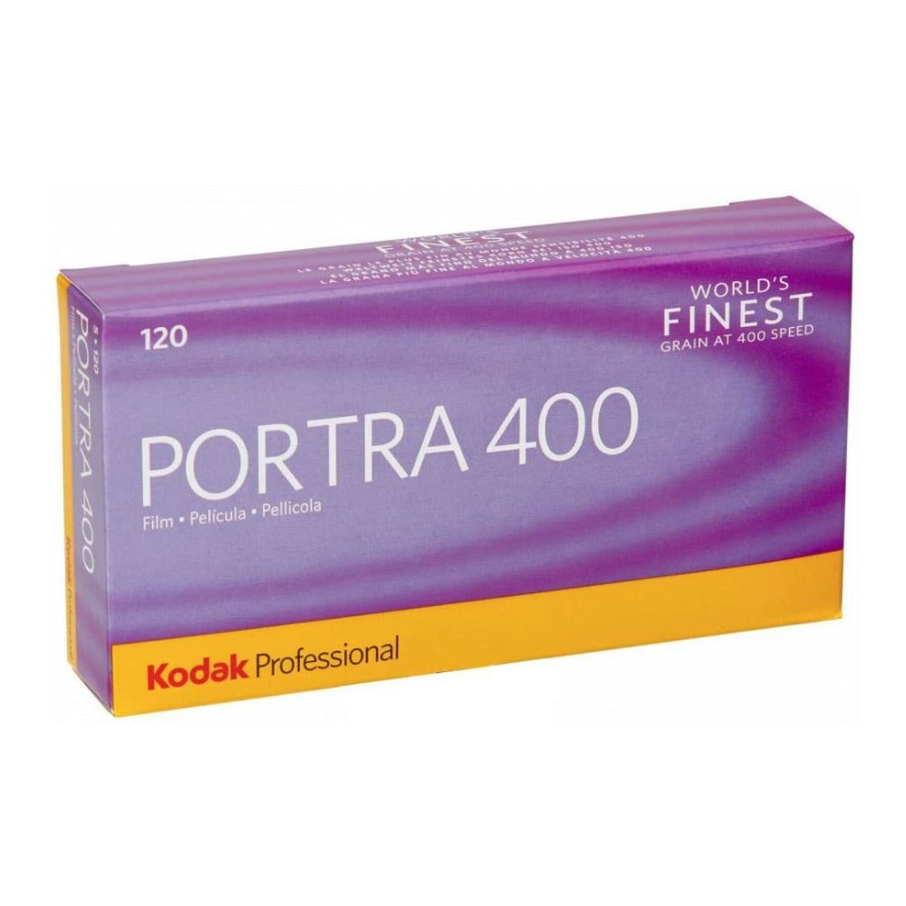 Kodak Professional Portra 400 Color Negative Film (120 Roll Film, 5-Pack)