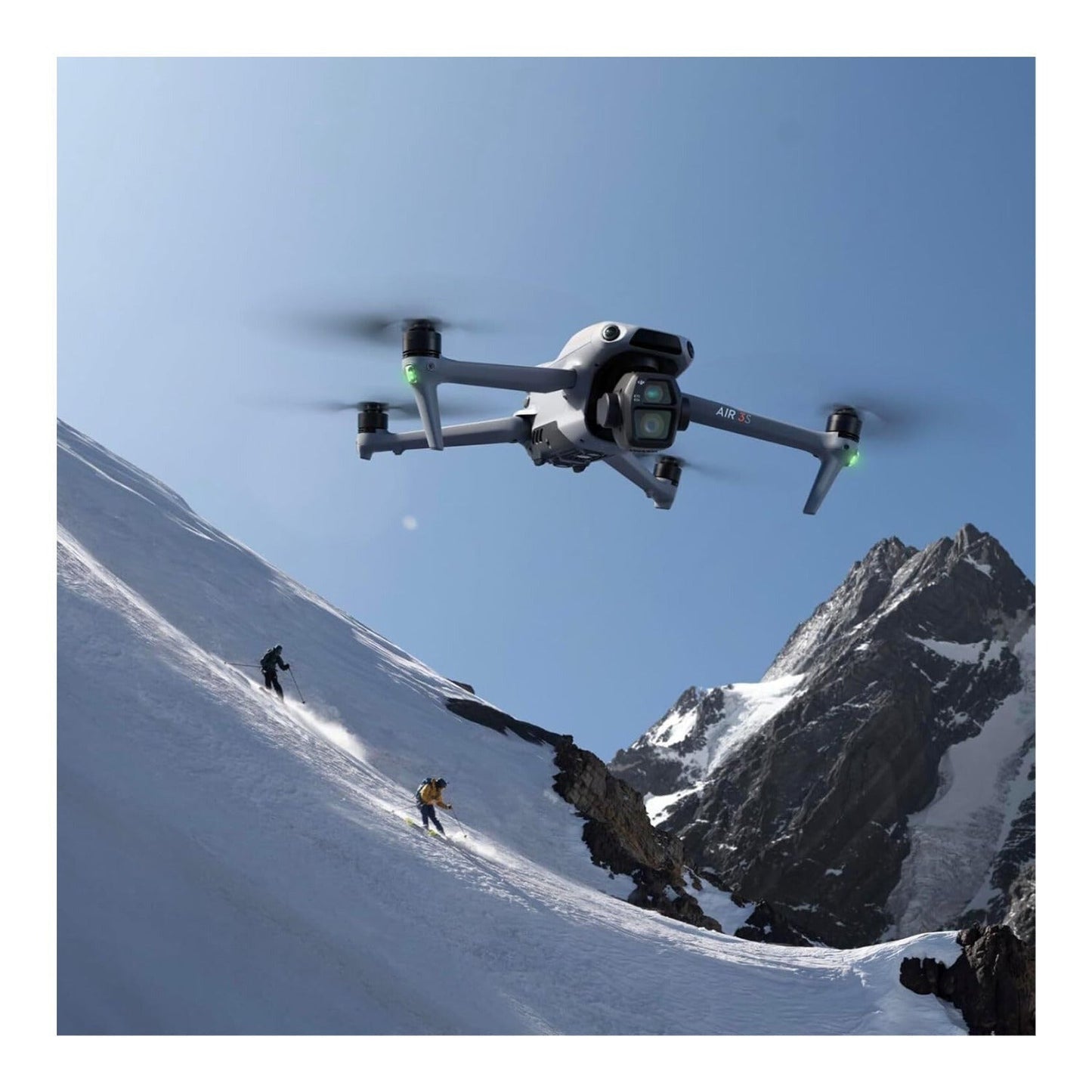 DJI Air 3S Drone with RC-N3 Remote Controller with Waterproof Protective 16 L Black Case Bundle