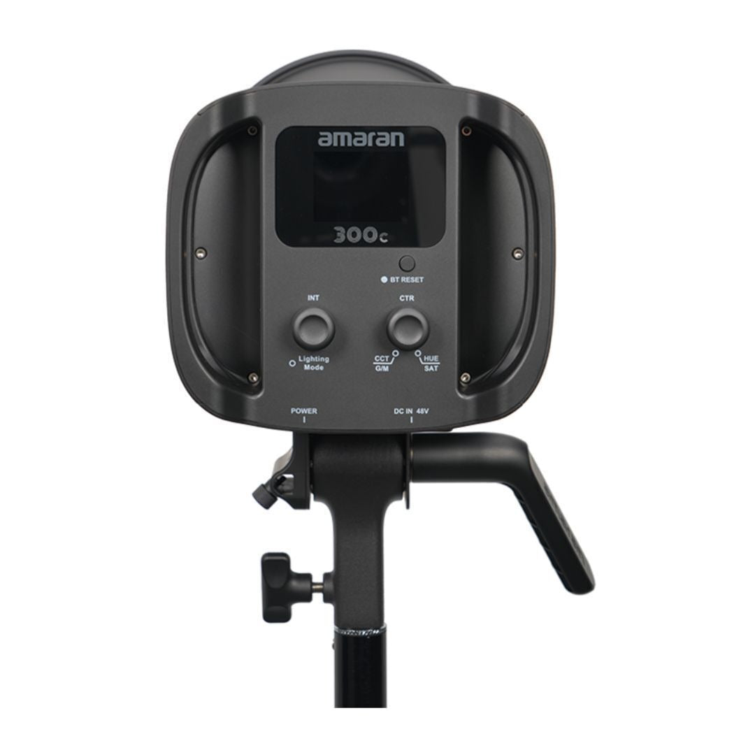 Aputure amaran 300c 300W RGBWW Full-Color Bowens Mount Point-Source LED (Charcoal)