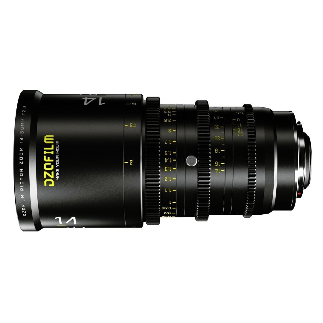 DZOFilm Pictor Zoom 14-30mm T2.8 Super 35 Parfocal Lens (PL and EF Mounts, Black)