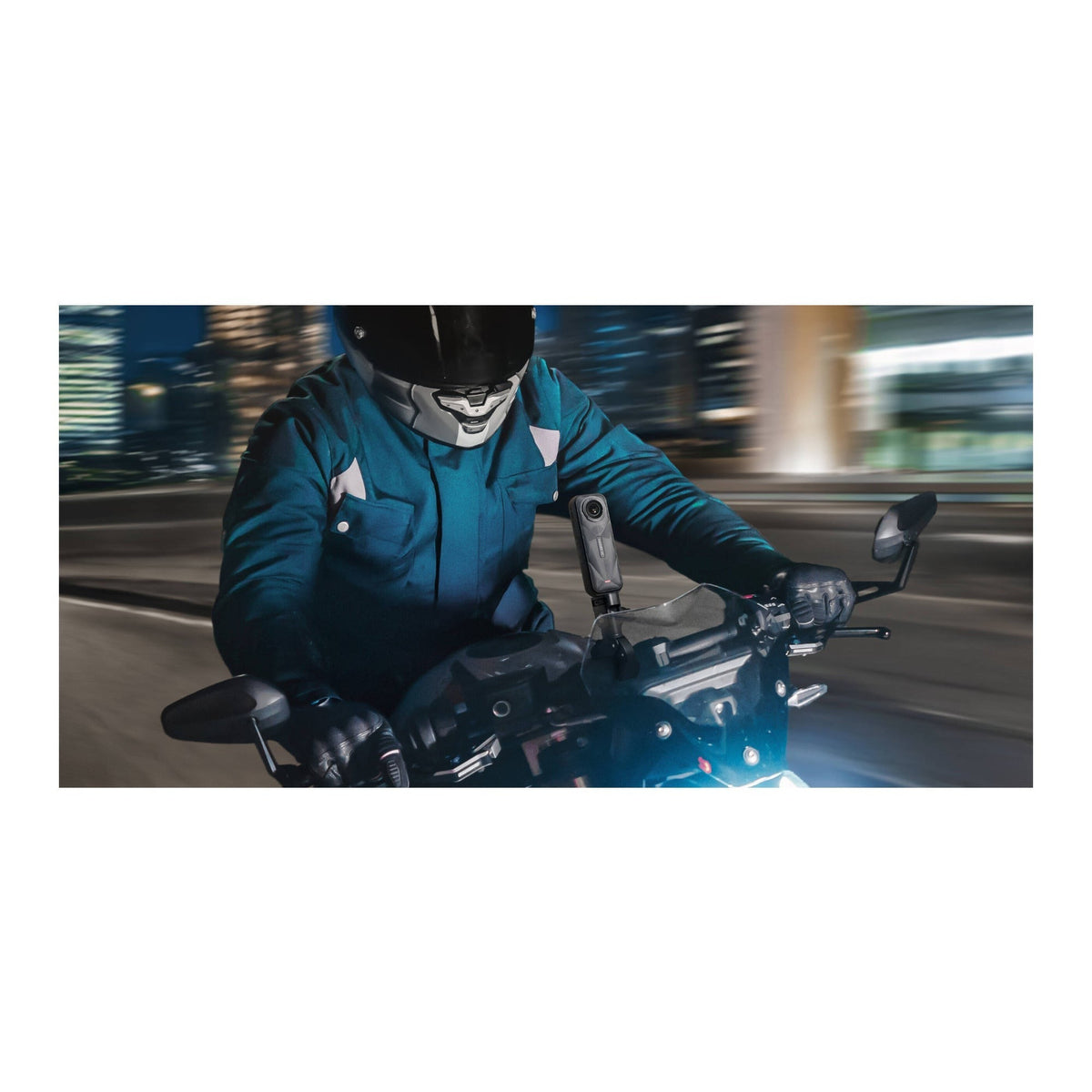 Insta360 X5 360 Action Camera Motorcycle Multiview Bundle (Black)