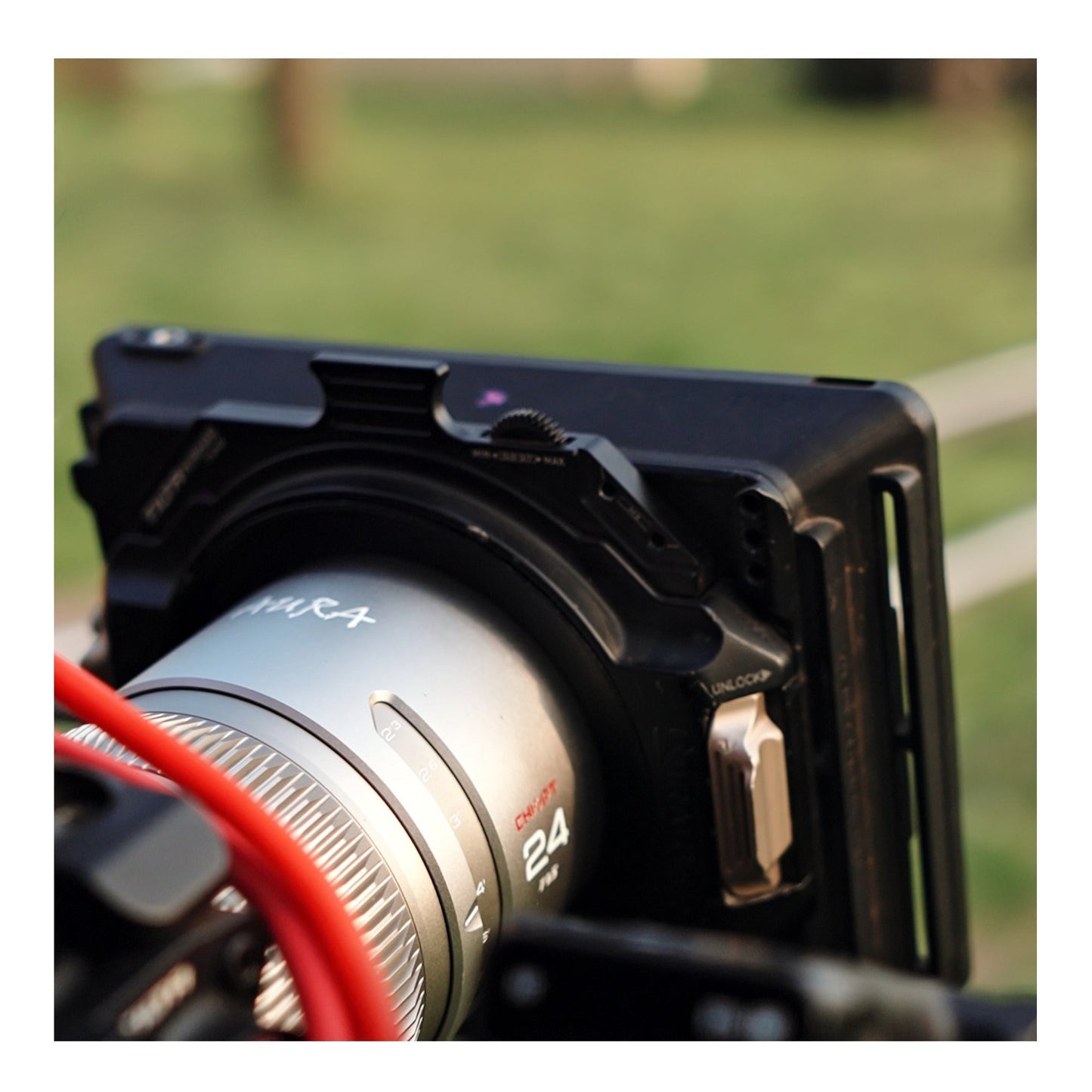 CHIOPT AURA 24mm T1.5 Cinema Lens (Leica L) Full-Frame Wide-Angle Prime with Superfast Aperture
