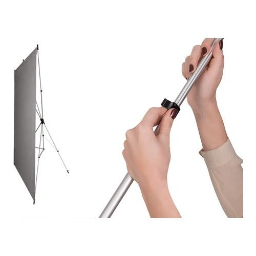 Westcott X-Drop Wrinkle-Resistant Backdrop Kit (Chroma-Key Green, 5 x 7 Feet)