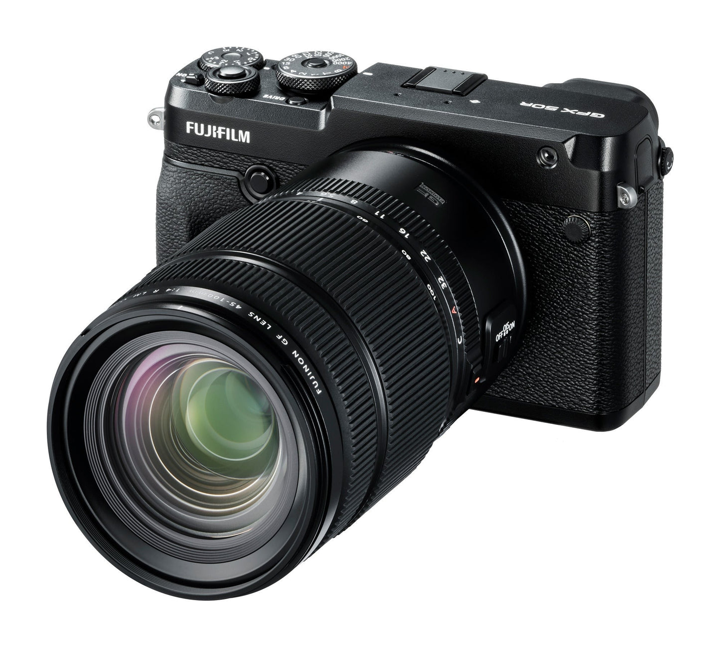 Fujifilm Fujinon GF 45-100mm f/4 R LM OIS WR Lens for GFX Cameras (Black)