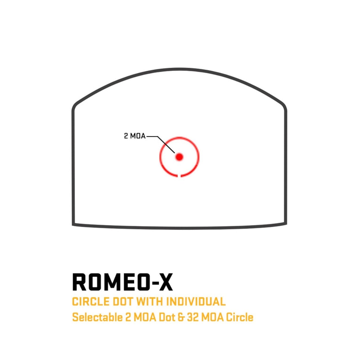 SIG SAUER Romeo-X Compact Rose Red Dot Reflex Sight 2 MOA Red Dot (Black)