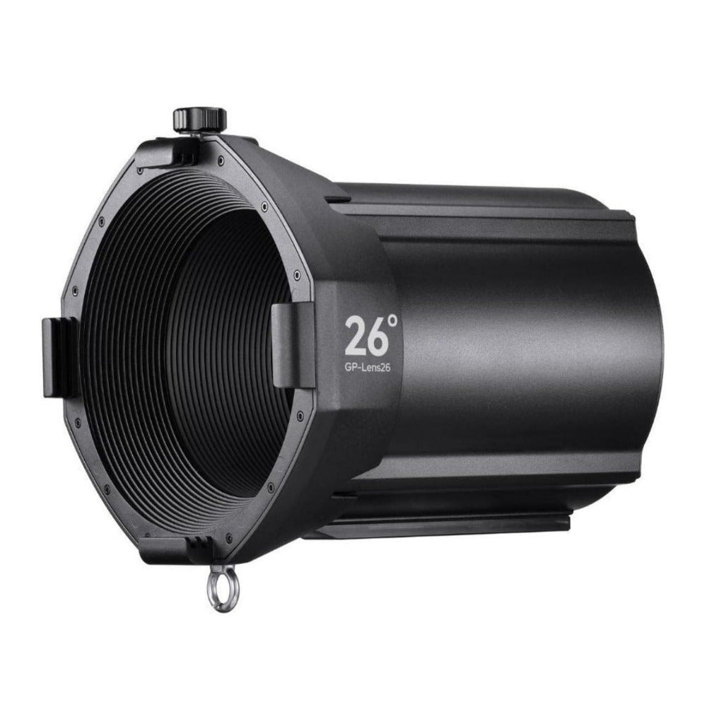 Godox Spotlight Mount Set for Godox MG1200Bi Light with Dual Drop-In Slot and Swappable Lens (Black)