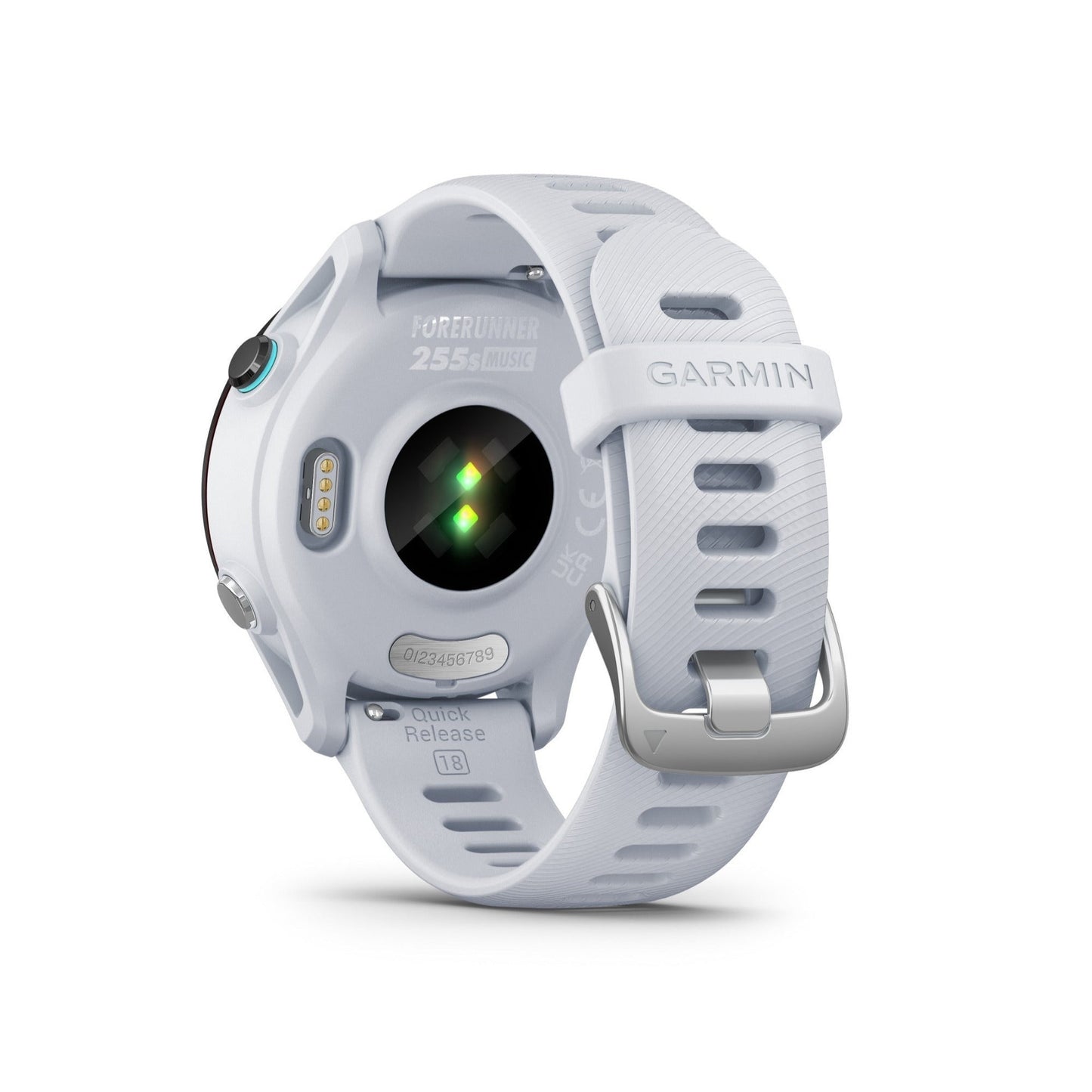 Garmin Forerunner 255S Music Running Watch (Whitestone)