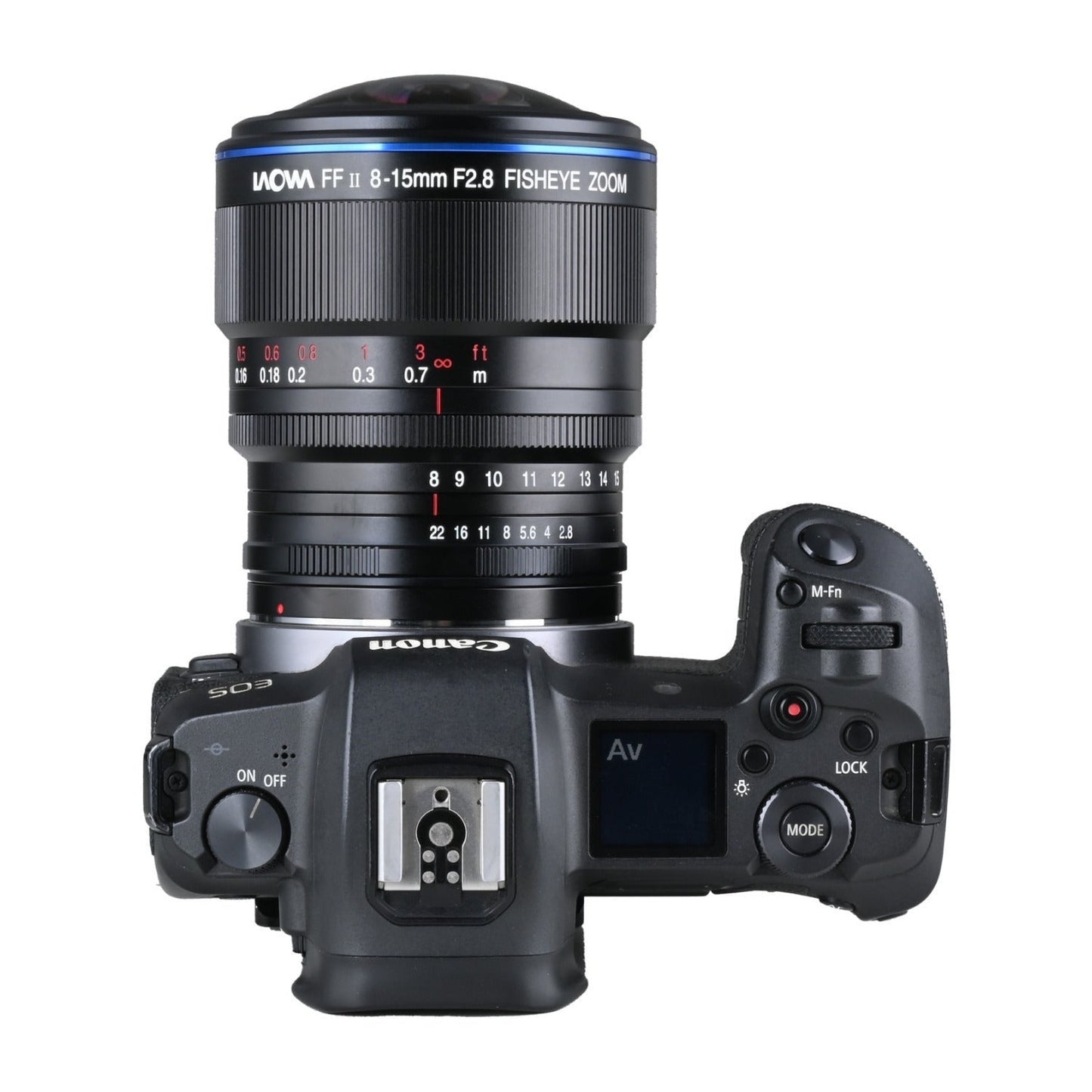 Laowa 8-15mm f/2.8 FF Zoom Fisheye Lens with 180-Degree View (Canon RF, Black)