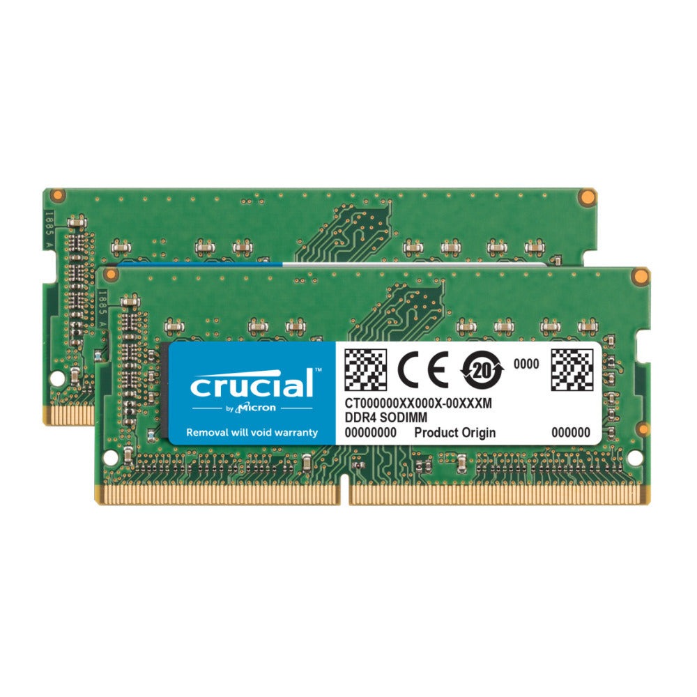 Crucial 16GB Kit DDR4-2400 SODIMM Memory for Mac (2 x 8GB)