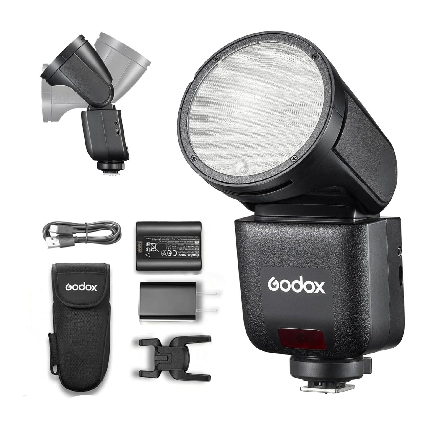 Godox On-Camera Flash for FUJIFILM - 2.4G Wireless System, Touchscreen (Black)