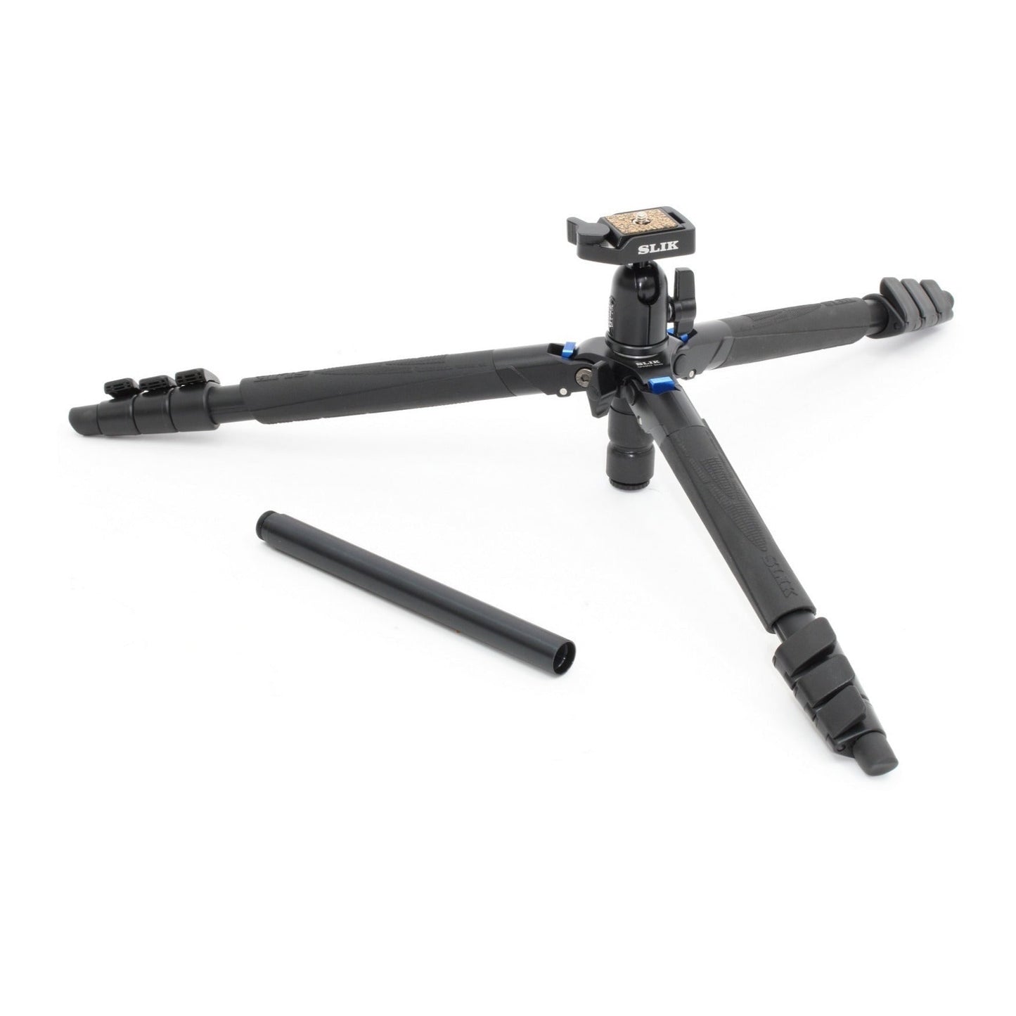 Slik Sprint Mini III Tripod (Gun Metal Gray) with SBH-100DQ Ball Head