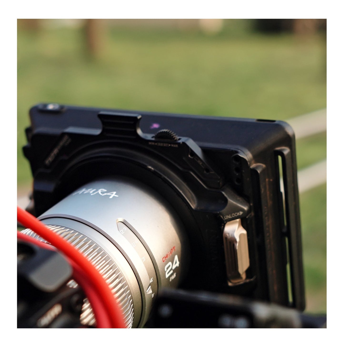 CHIOPT AURA 24mm T1.5 Cinema Lens (Sony E-Mount) Full-Frame Wide-Angle Prime with Superfast Aperture