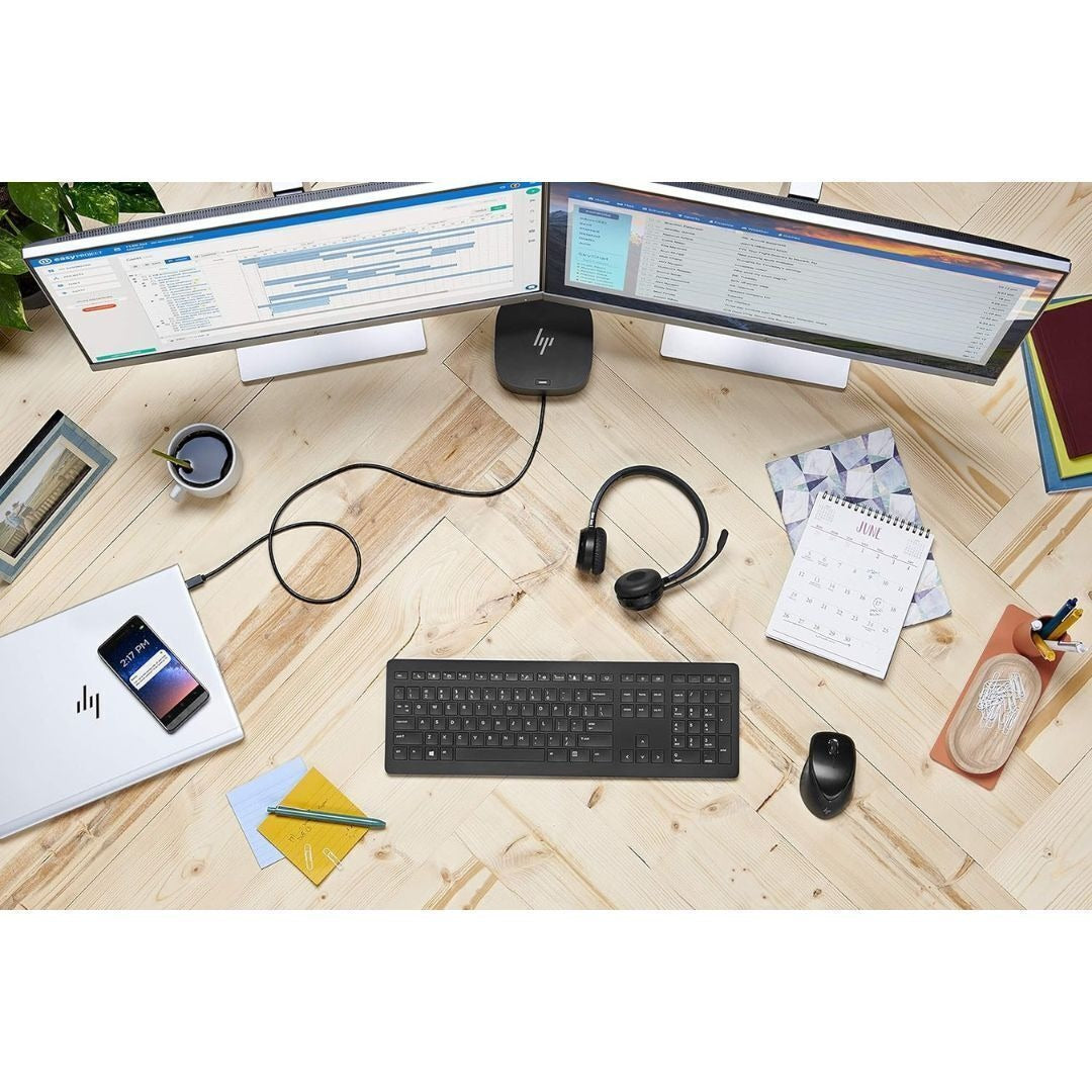 HP EliteDisplay E243 23.8" Monitor, Ergonomic Stand, VESA Mount (Refurbished)