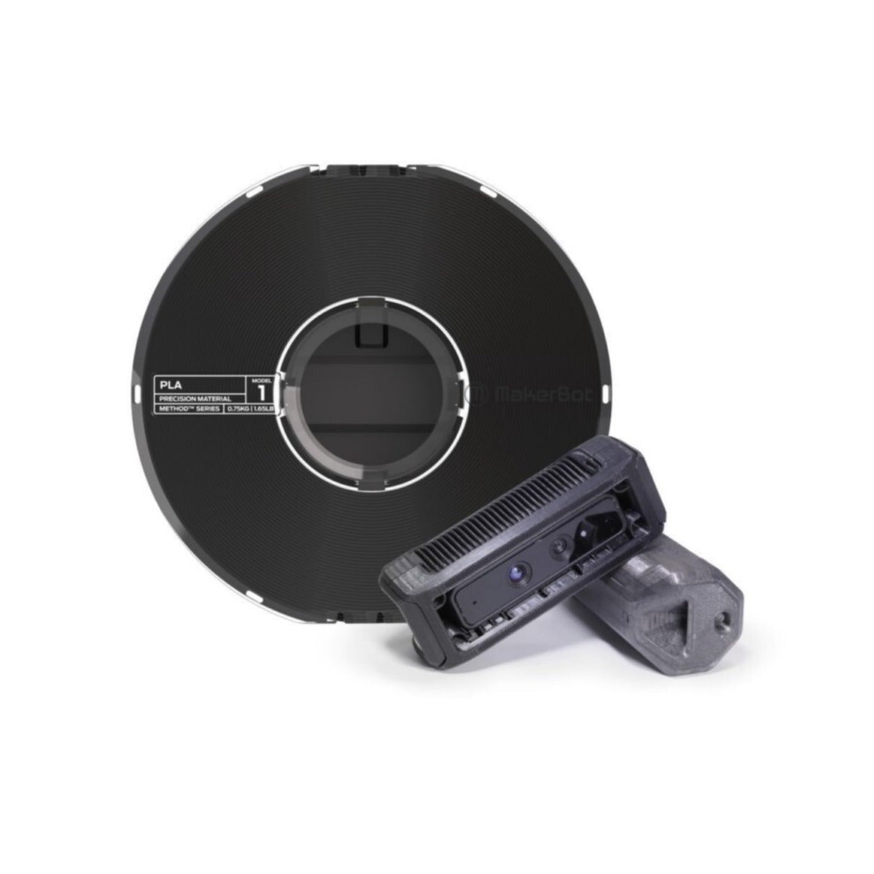 MakerBot PLA Filament for Method 3D Printer (True Black, 0.75kg)