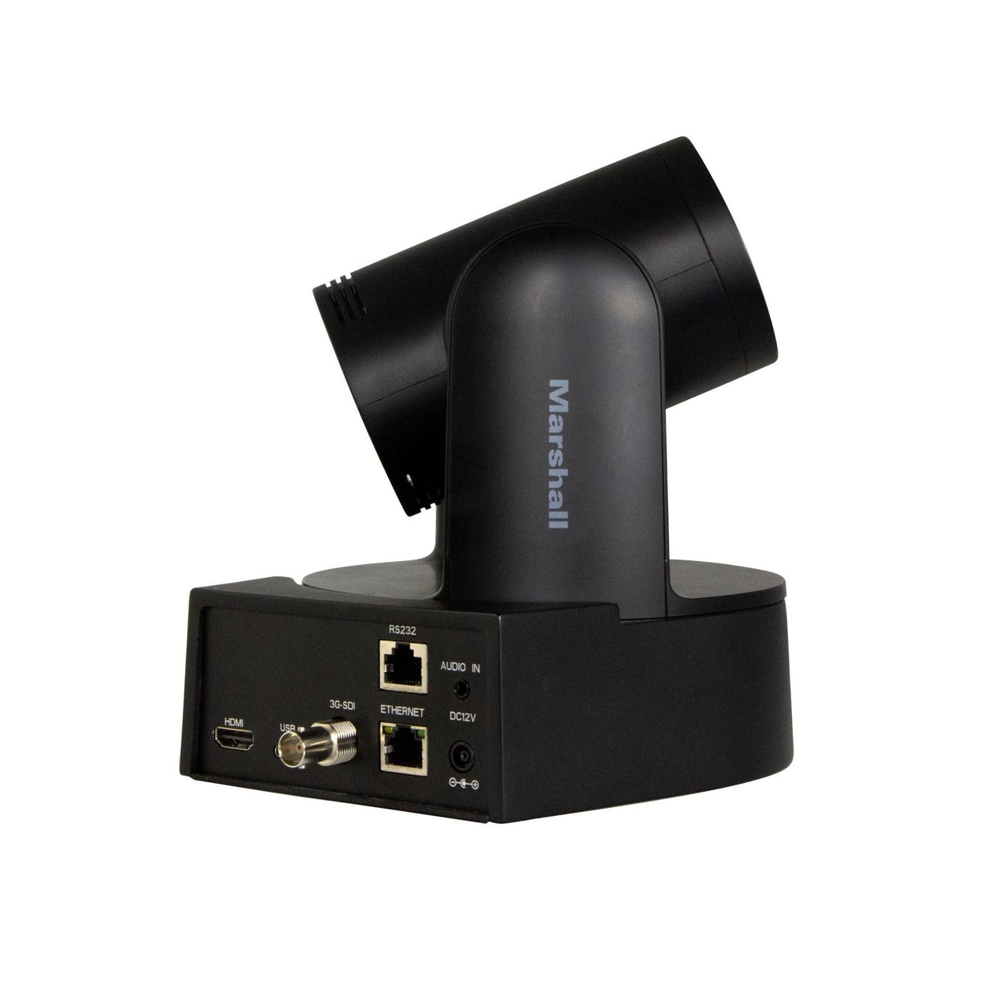 Marshall Electronics CV612-TBI Compact PTZ Camera with AI Auto-Framing (Black)