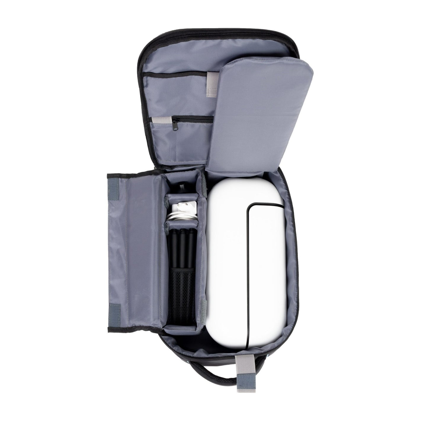 Vaonis Ultra Compact and Lightweight, Foam Padded Backpack for Vespera with Storage Space (Black)