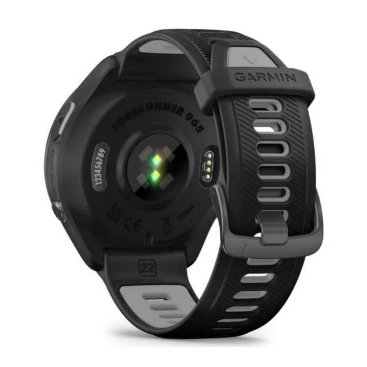 Garmin Forerunner 965 GPS Running Smartwatch (Black) with Charger Stand and Port Protectors