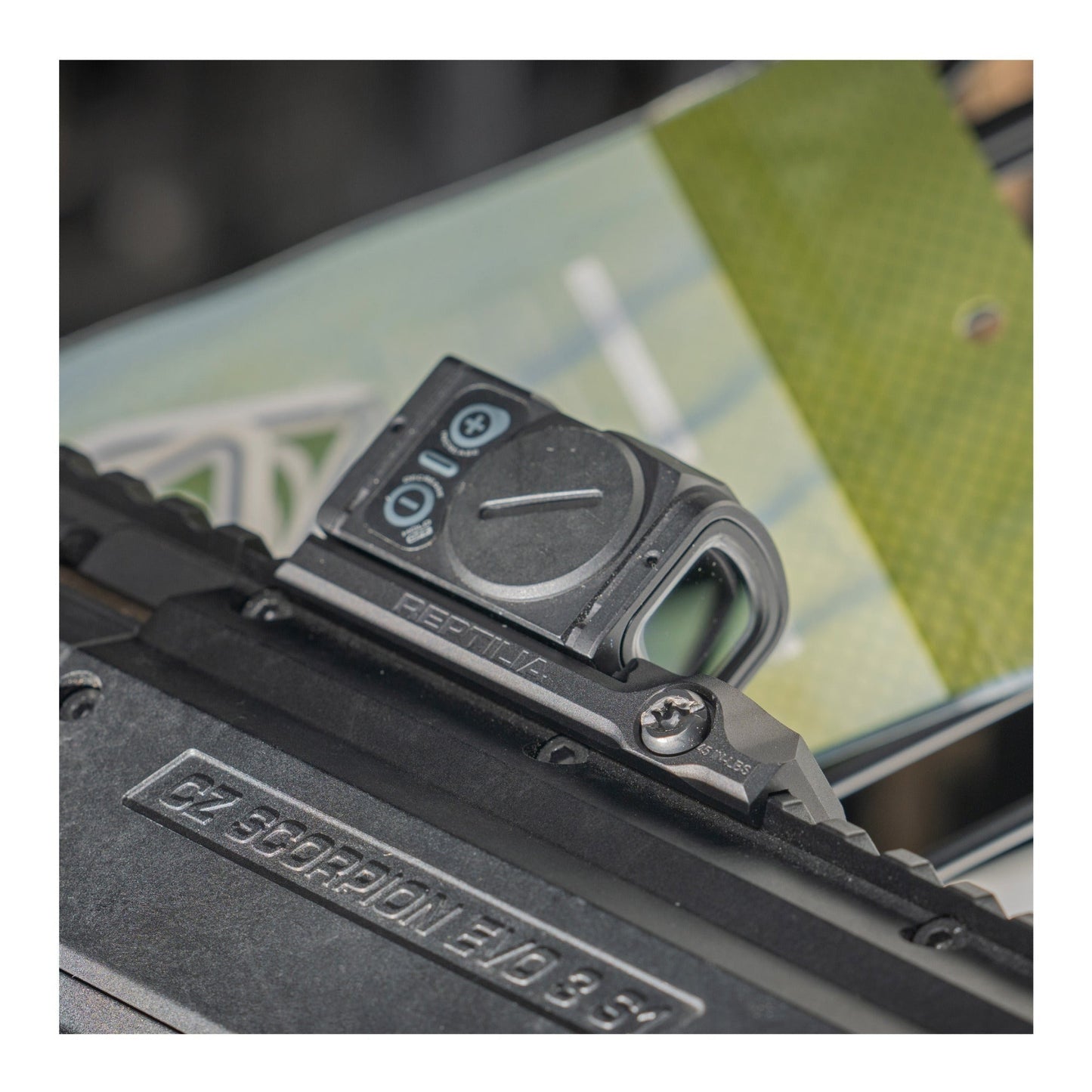 Reptilia Ultra Low Height DOT Mount for Aimpoint ACRO and Steiner MPS (Black)