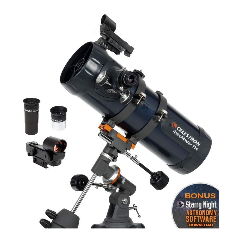 Celestron AstroMaster 114EQ Telescope