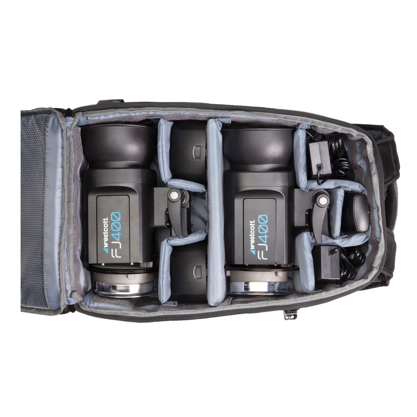 Westcott FJ400 Strobe 2-Light Backpack Kit with FJ-X2m Wireless Flash Trigger