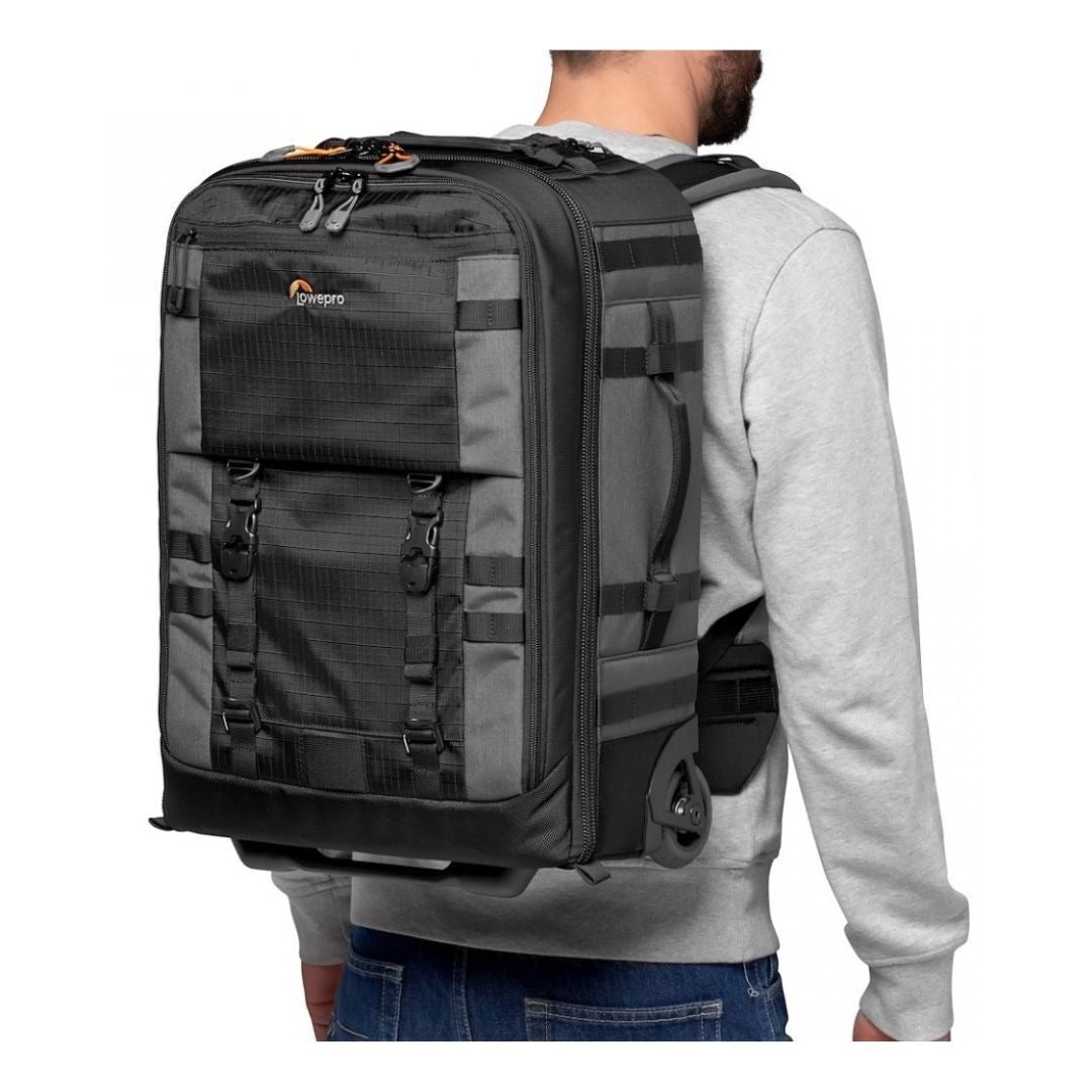 Lowepro Pro Trekker RLX 450 AW II Professional Camera Convertible Backpack Roller (Gray)