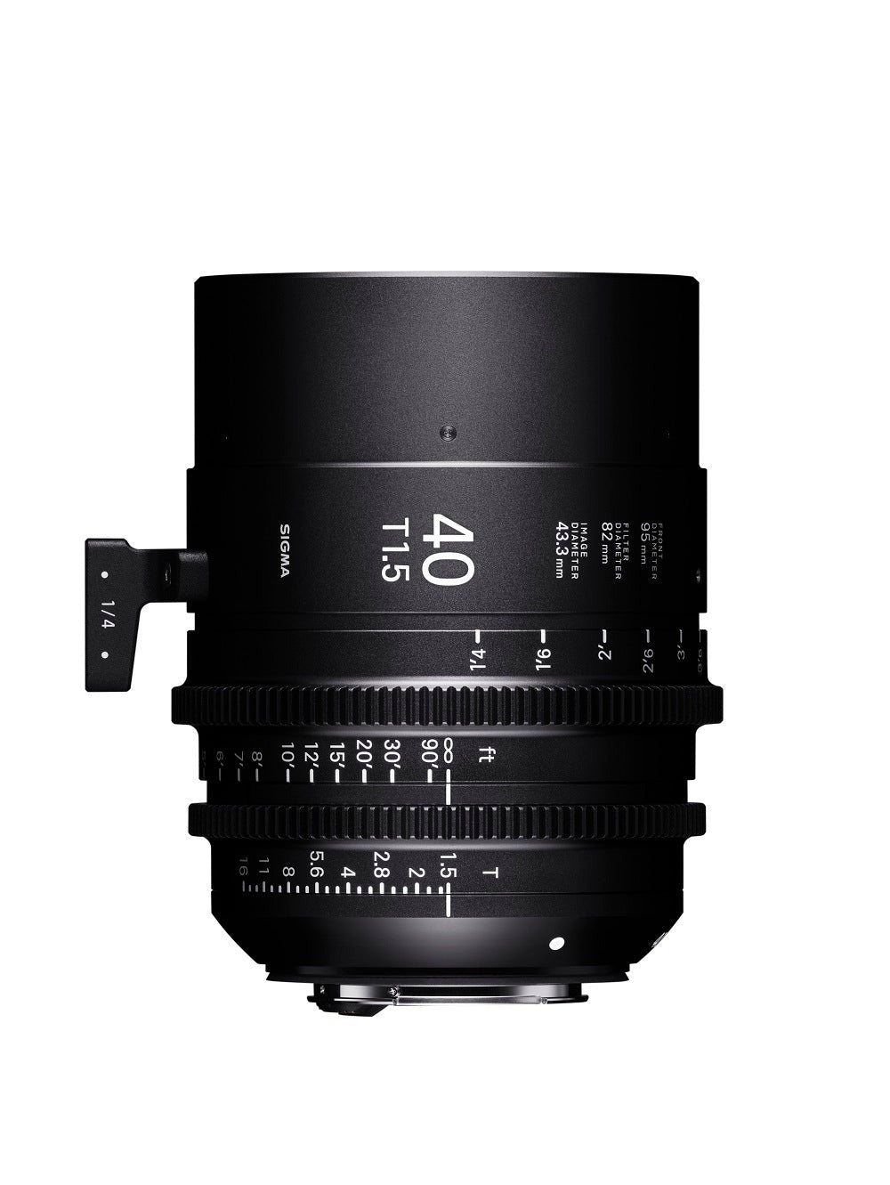 Sigma 40mm T1.5 FF High-Speed Prime Lens for PL Mount