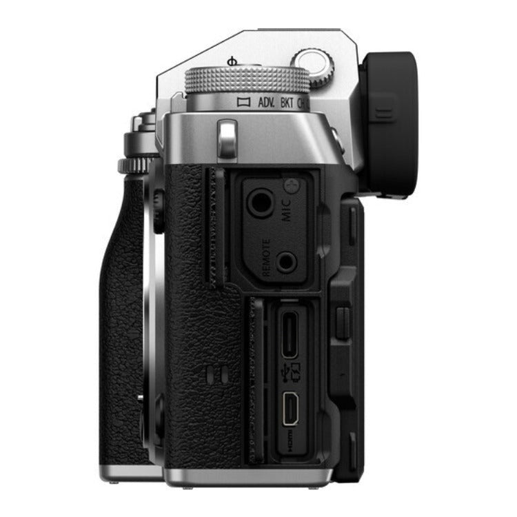 FUJIFILM X-T5 Mirrorless Camera with XF 16-80mm Lens - 40MP, 6.2K Video (Silver)