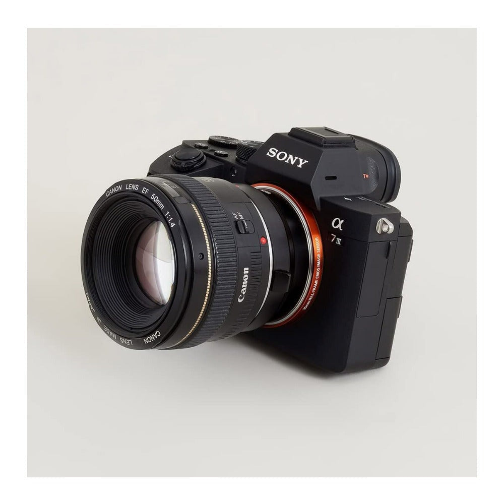 Urth Canon EF/EF-S Lens Mount to Sony E Camera Mount Adapter (Matte Black)
