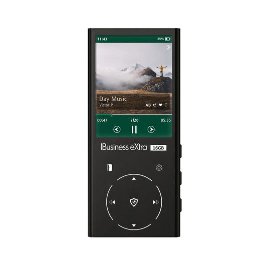 Samvix IBusiness eXtra 16GB Kosher MP3 Player (Black)