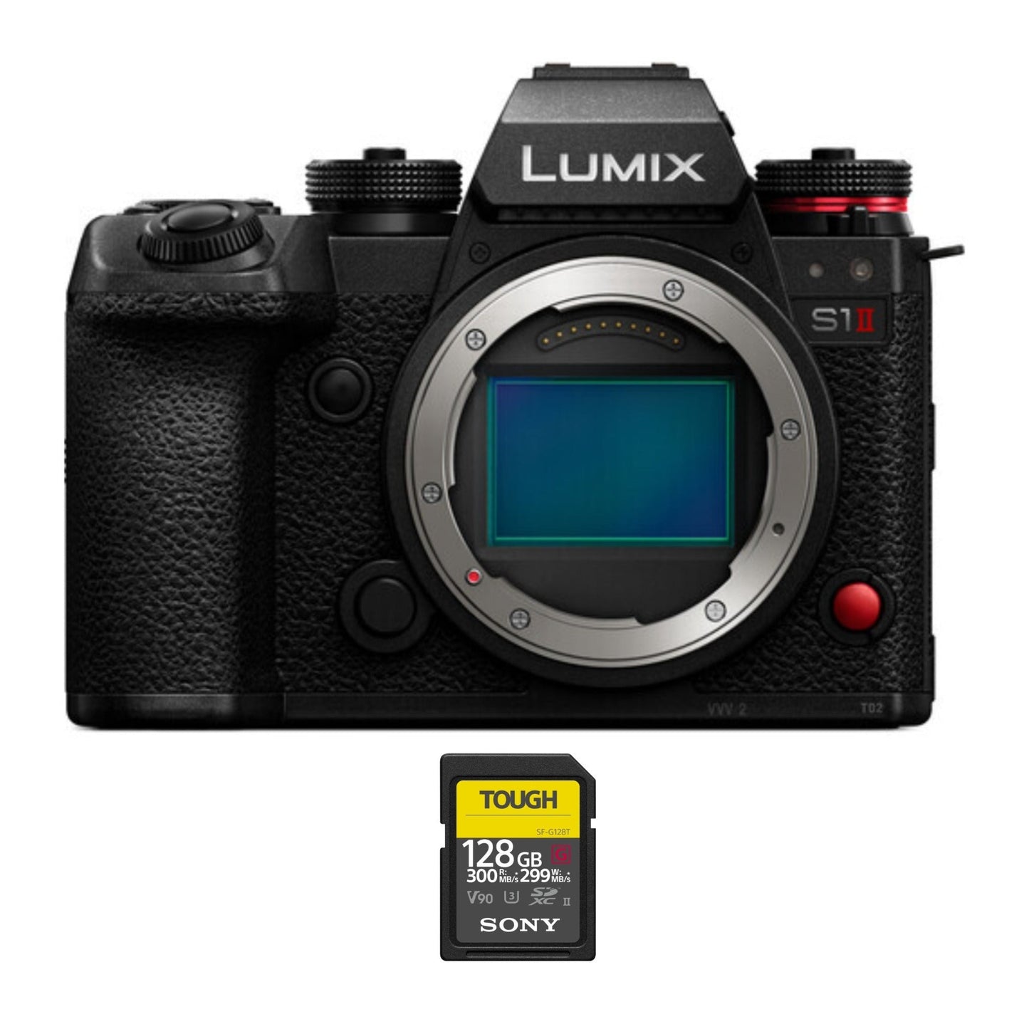 Panasonic LUMIX S1II Full-Frame Mirrorless Camera 24.1MP CMOS Sensor with SDCard