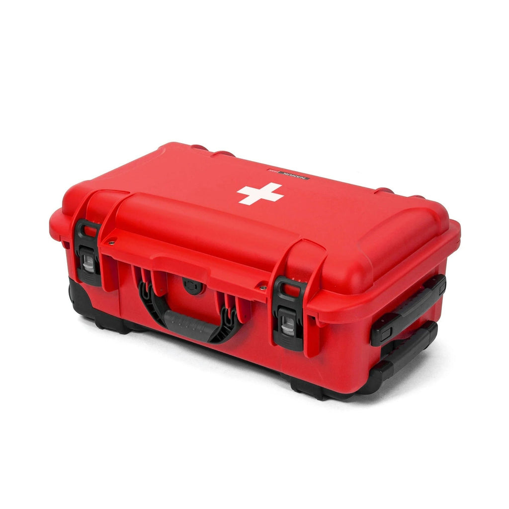 NANUK 935 Wheeled Waterproof First Aid Box - IP67 Rated (Empty, Red)